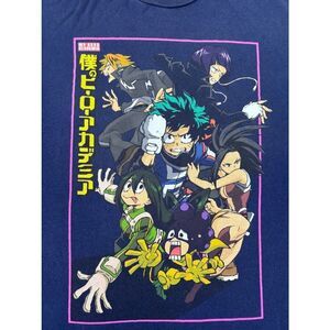 Funimation My Hero Academia Tee - Men's Navy, Size 2XL